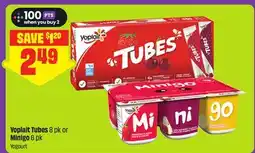 FreshCo Yoplait Tubes 8pk or Minigo 6 pk - Scene+ offer offer