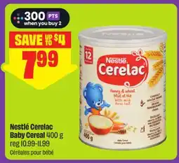 FreshCo Nestlé Cerelac Baby Cereal 400 g - Scene+ offer offer