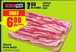 FreshCo Sliced Pork Belly - Scene+ offer offer