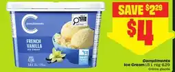 FreshCo Compliments Ice Cream offer
