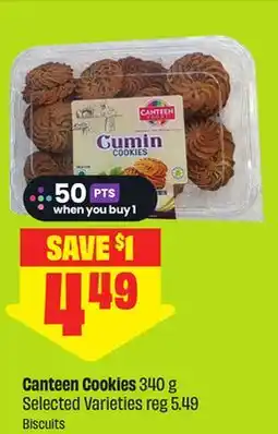 FreshCo Canteen Cookies 340 g Selected Varieties - Scene+ offer offer