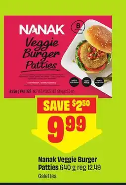 FreshCo Nanak Veggie Burger Patties offer