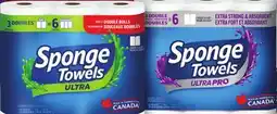 FreshCo SpongeTowels Ultra or UltraPRO 3=6 rolls offer