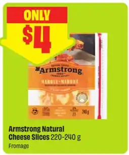 FreshCo Armstrong Natural Cheese Slices offer