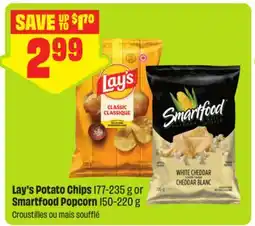 FreshCo Lay's Potato Chips 177-235 g or Smartfood Popcorn 150-220 g offer