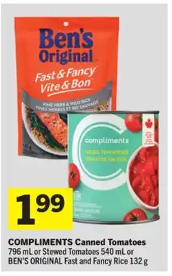 Foodland COMPLIMENTS Canned Tomatoes offer