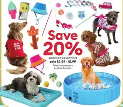 Petsmart summer essentials offer