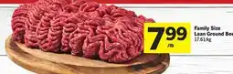 Foodland Family Size Lean Ground Beef offer
