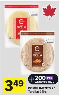 Foodland COMPLIMENTS 7 Tortillas offer
