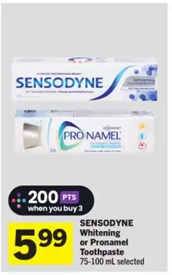 Foodland Whitening or Pronamel Toothpaste offer