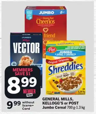 Foodland Jumbo Cereal offer