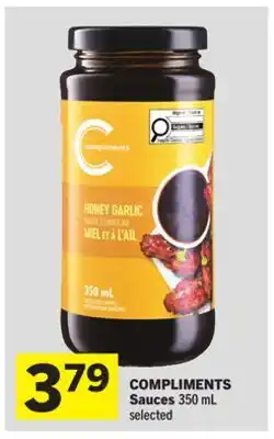 Foodland COMPLIMENTS Sauces offer