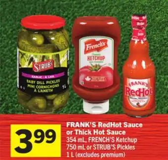 Foodland RedHot Sauce or Thick Hot Sauce offer