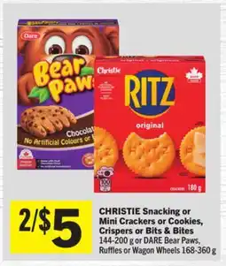 Foodland Snacking or Mini Crackers or Cookies, Crispers or Bits & BiteS offer