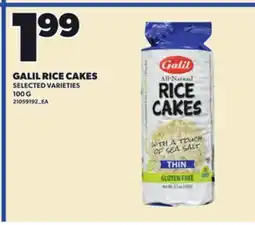 Loblaws GALIL RICE CAKES offer