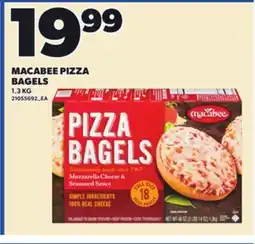 Loblaws MACABEE PIZZA BAGELS offer