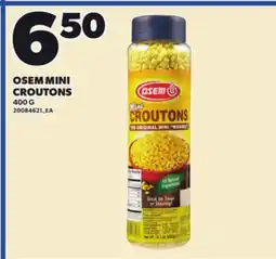 Loblaws OSEM MINI CROUTONS offer