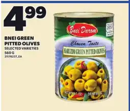 Loblaws BNEI GREEN PITTED OLIVES offer