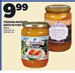 Loblaws YEHUDA KOSHER GEFILTE FISH offer