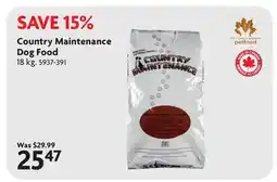Home Hardware Country Maintenance Dog Food offer