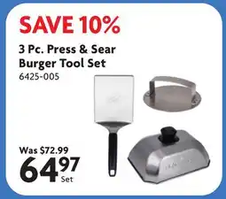 Home Hardware 3Pc. Press & Sear Burger Tool offer