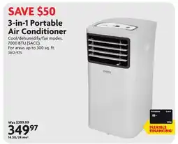 Home Hardware 3-in-1 Portable Air Conditioner offer