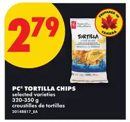 No Frills PC TORTILLA CHIPS offer