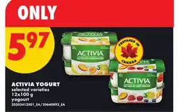 No Frills ACTIVIA YOGURT offer