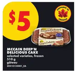 No Frills MCCAIN DEEP'N DELICIOUS CAKE offer