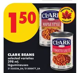 No Frills CLARK BEANS offer