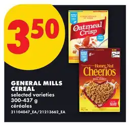 No Frills GENERAL MILLS CEREAL offer