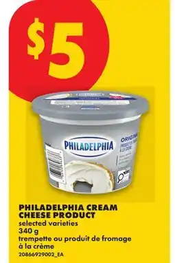 No Frills PHILADELPHIA CREAM CHEESE PRODUCT offer