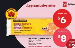 No Frills NO NAME CHEESE BARS offer