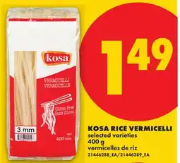 No Frills KOSA RICE VERMICELLI offer