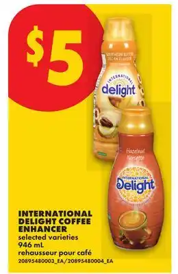 No Frills INTERNATIONAL DELIGHT COFFEE ENHANCER offer