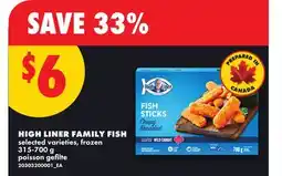 No Frills HIGH LINER FAMILY FISH offer