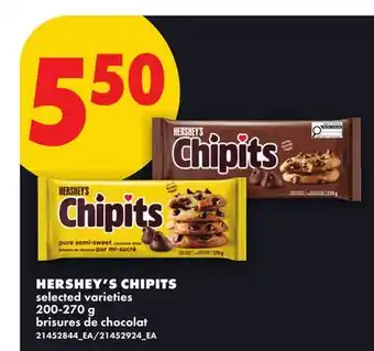 No Frills HERSHEY'S CHIPITS offer