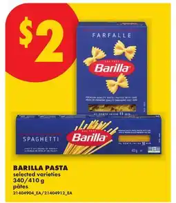 No Frills BARILLA PASTA, 340/410 G offer