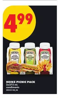 No Frills HEINZ PICNIC PACK offer