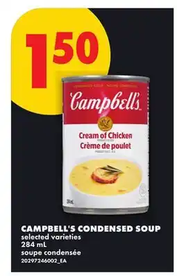 No Frills CAMPBELL'S CONDENSED SOUP offer
