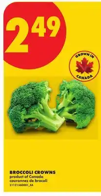 No Frills BROCCOLI CROWNS offer