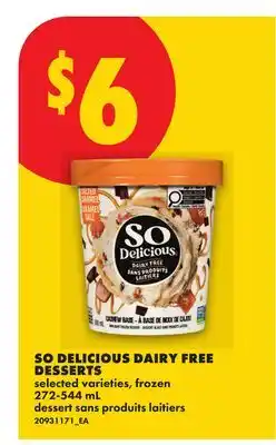 No Frills SO DELICIOUS DAIRY FREE DESSERTS offer