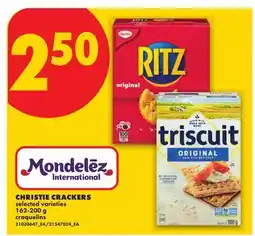 No Frills CHRISTIE CRACKERS offer