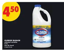 No Frills CLOROX BLEACH offer