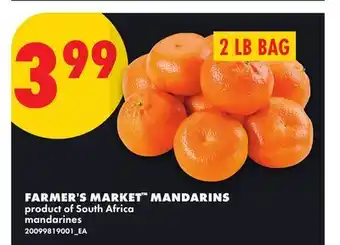 No Frills FARMER'S MARKET MANDARINS, 2 LB BAG offer