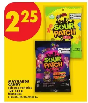 No Frills MAYNARDS CANDY offer