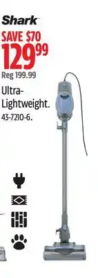 Canadian Tire Shark Ultra-Lightweight Stick Vacuum offer