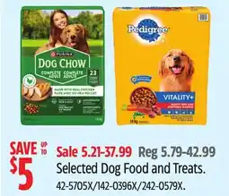 Canadian Tire Selected Dog Food and Treats offer