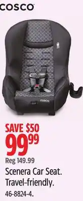 Canadian Tire Cosco Scenera Car Seat offer