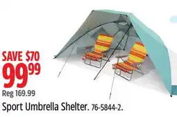 Canadian Tire Outbound Sport Umbrella Shelter offer